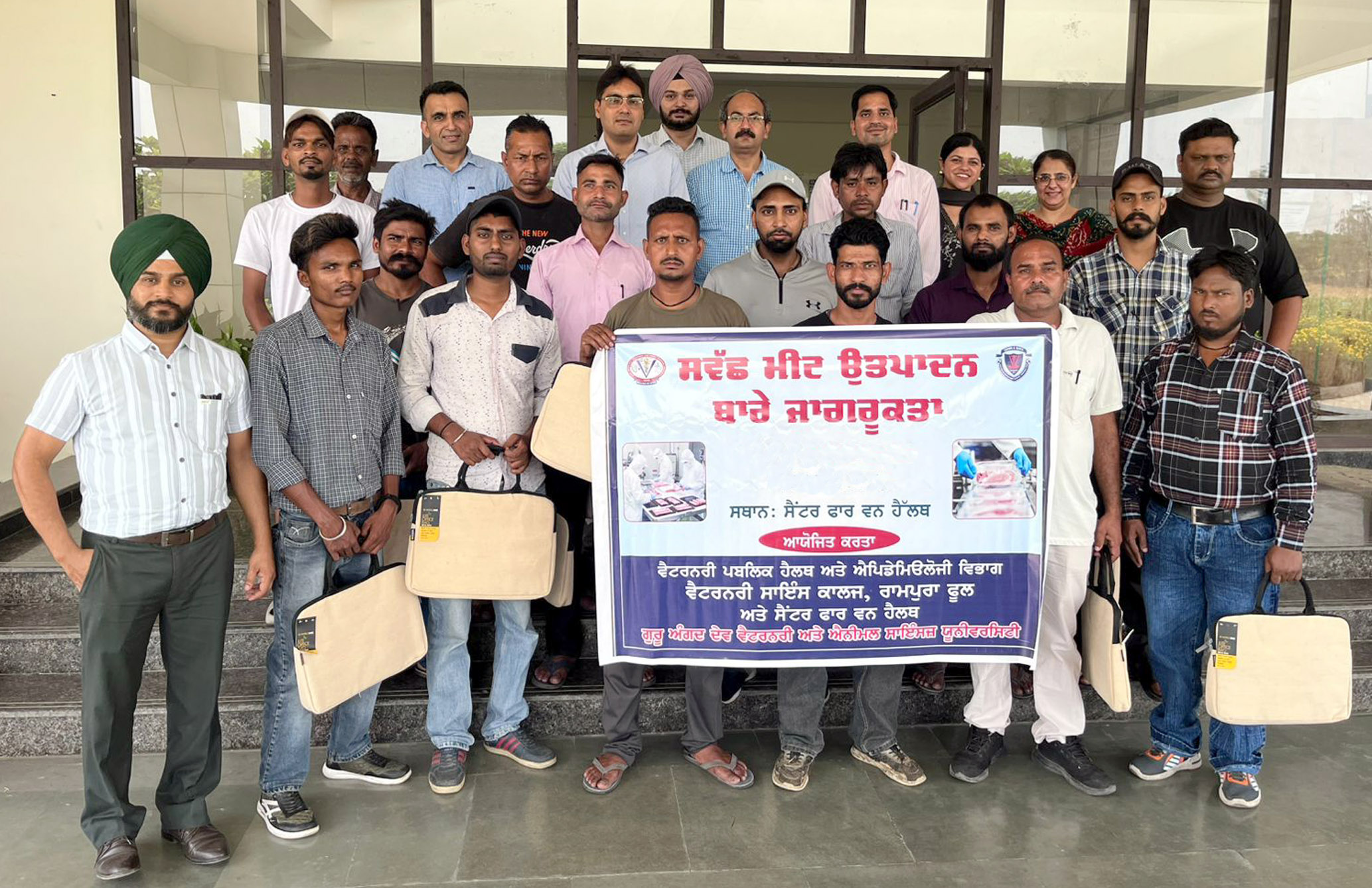 Vet Varsity Conducts Training for Meat Shop Workers on Hygienic Meat Production